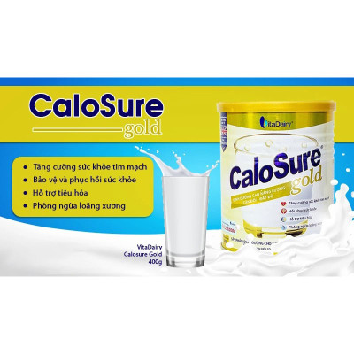 Sữa bột CaloSure Gold – dinh dưỡng dành cho người cao tuổi 900G