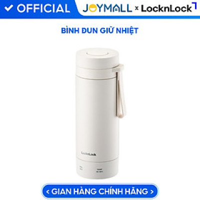 Bình đun giữ nhiệt LocknLock 300ml EJC723IVY, Hàng chính hãng, thép không gỉ, giữ ấm 8 cấp độ - JoyMall