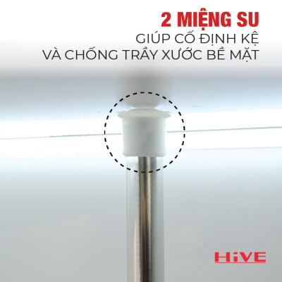 KỆ CHÉN INOX 2 TẦNG THAY ĐỔI ĐƯỢC ĐỘ CAO.