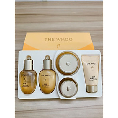 Bộ dưỡng ẩm, cải thiện độ đàn hồi da Whoo Gong Jin Hyang Firming 5pcs Set GWP