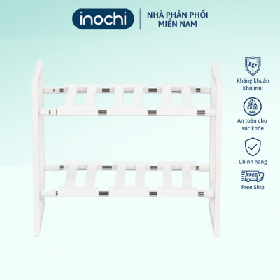 Kệ Để Gầm Bếp Tokyo, Kệ Để Đồ Tiện Dụng Điều Chỉnh Được Độ Dài , Sản Xuất Theo Tiêu Chuẩn Nhật Bản Bền Đẹp - Tặng kèm khăn lau PaKaSa