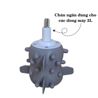 Dụng Cụ Làm Ruốc, Bóc Tỏi Đa Năng Silicon – Phụ Kiện Hỗ Trợ Máy Xay Thịt, Làm Chà Bông Loại 2L 3L - HÀNG CHÍNH HÃNG MINIIN