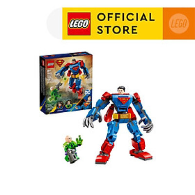 LEGO SUPERHEROES 76302Đồ Chơi Lắp Ráp Robot Siêu Nhân Đại Chiến Lex Luthor (120 chi tiết)