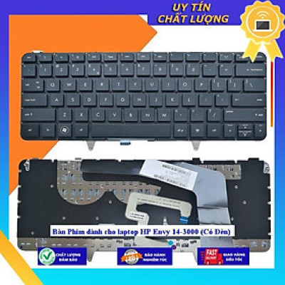 Bàn Phím dùng cho laptop HP Envy 14-3000 (Có Đèn) - Hàng Nhập Khẩu New Seal