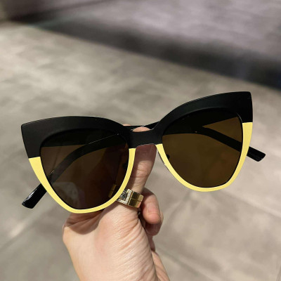 Kính râm chống nắng  bảo vệ mắt dáng Mắt mèo cao cấp dành cho nữ