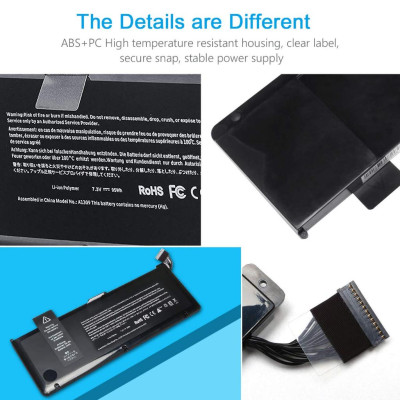 Pin Tương Thích Cho Macbook Pro 17 Inch A1297 ( 2011 ) TEEEMO PC Hàng Nhập Khẩu New Seal