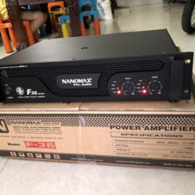 Main Cục Đẩy 36 Sò Nanomax F-36 Công Suất 3200w Hàng Chính Hãng