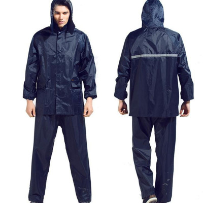 Bộ Quần Áo Đi Mưa Vải Dù Nguyên Bộ Siêu Bền Size XXXXL (4XL)