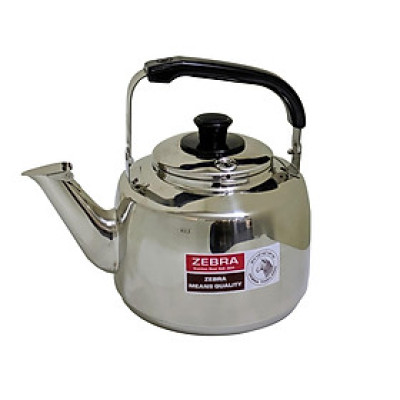 Ấm đun nước cao cấp, bằng Inox, 3,5 lít, có còi, chính hãng Zebra (Classic - 113520)