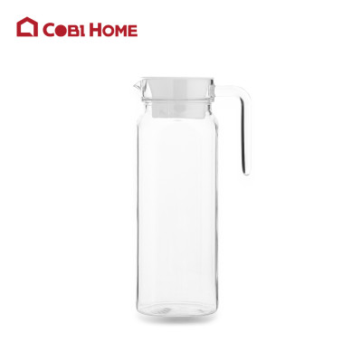 Bình nước nhựa màu trắng trong giống thủy tinh 1.2L - 376446 . NHẬP KHẨU VÀ PHÂN PHỐI CHÍNH HÃNG COBI HOME.