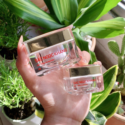 Bộ Combo Dưỡng Da Sắc Ngọc Khang [Serum Dưỡng Trắng Da Vitamin C + Kem Dưỡng Da Ban Ngày/Đêm]