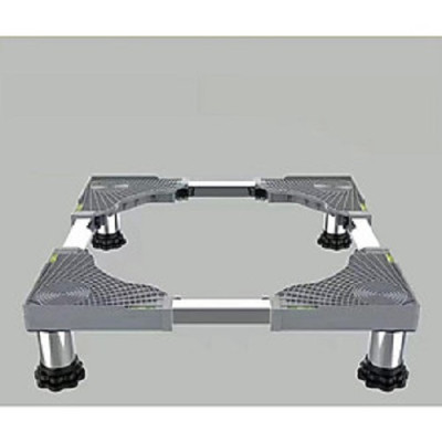 Chân Kệ Để Máy Giặt, Tủ Lạnh Bằng Inox Loại 4 Chân Kích Thước Điều Chỉnh Từ 420mm-660mm - Hàng chính hãng