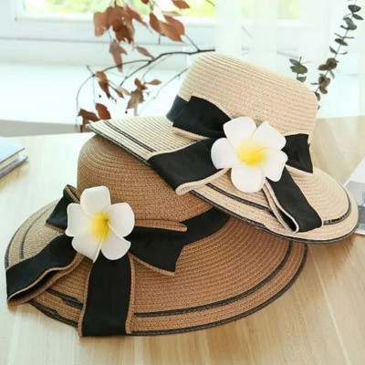Mũ đi biển rộng vành. Nón đi biển rộng vành. Mũ rộng vành đi biển, Nón rộng vành đi biển chống tia UV thời trang Hàn Quốc dona21033006