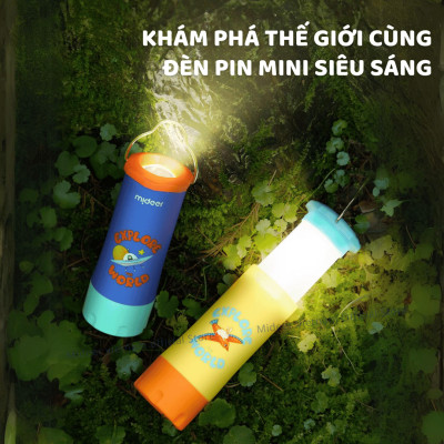 Đèn pin mini siêu sáng cầm tay cho bé Mideer Outdoor Adventure Flashlight