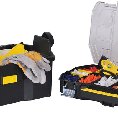 THÙNG ĐỒ NGHỀ CÓ KHAY ĐỰNG PHỤ KIỆN (55.6X32X24.9)СМ STANLEY STST1-70317 - HÀNG CHÍNH HÃNG