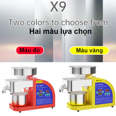 Máy ép dầu ăn thực vật dùng trong gia đình thương hiệu Mỹ cao cấp Septree X9 - Công suất 1300W - Hàng chính hãng