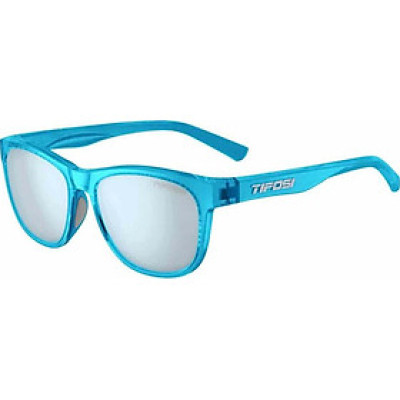 Kính mát thể thao Unisex Tifosi Swank - Gọng Crystal Sky Blue, Tròng Smoke Bright Blue