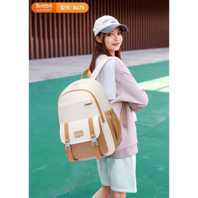 SUN EIGHT - 8475 Balo học sinh siêu nhẹ, chống thấm nước, Cặp sách học sinh chính hãng