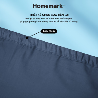 Ga Giường Lụa Tencel 60S Cao Cấp Homemark 160x200/180x200cm Mềm Mịn, Thoáng Mát, Sang Trọng - FS1