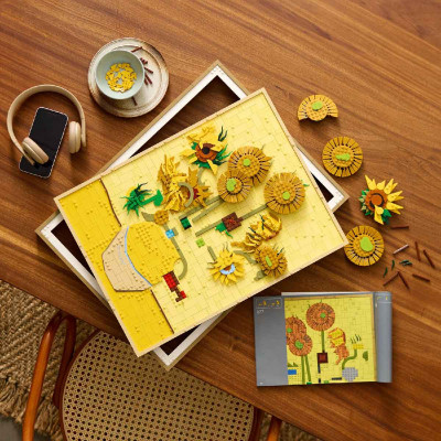 LEGO ART 31215 Đồ Chơi Lắp Ráp Tranh Hoa Hướng Dương Của Vincent Van Gogh (2615 chi tiết)