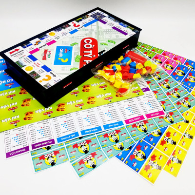 Cờ tỷ phú, đồ chơi cờ bản lớn sato038 kích thước  42 x 42 x 2 (cm)