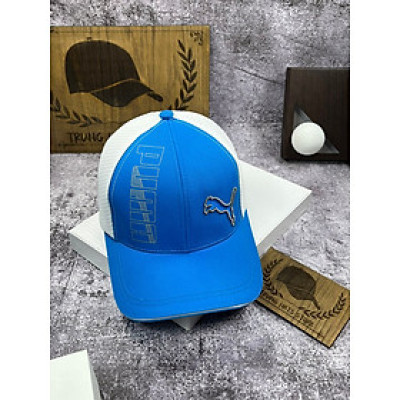 Nón kết, mũ lưỡi trai Pu.ma vải dù phối lưới form chuẩn thời trang cao cấp