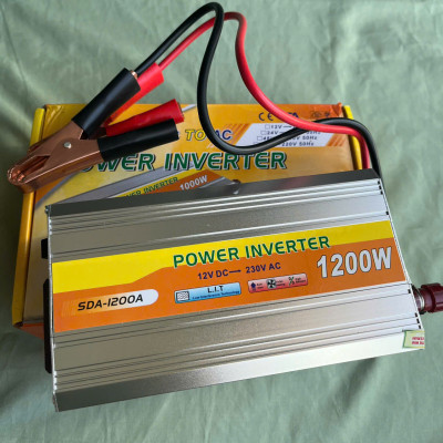 Kích Chuyển Điện 12V Lên 220V 1200W Cao Cấp Phòng Khi Mất Điện – Siêu Bền, Hiệu Quả ĐÈN PHA LED