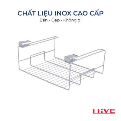 KỆ INOX NHÀ BẾP ĐA NĂNG GẮN VÀO THÀNH TỦ BẾP