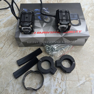 Đèn Trợ Sáng Xe Máy Ô Tô Bi Cầu 2 Màu Cốt Pha - Bản Đặc Biệt 4 Chế Độ, Mẫu Mới Hàng VIP: Ánh Sáng Đỉnh Cao