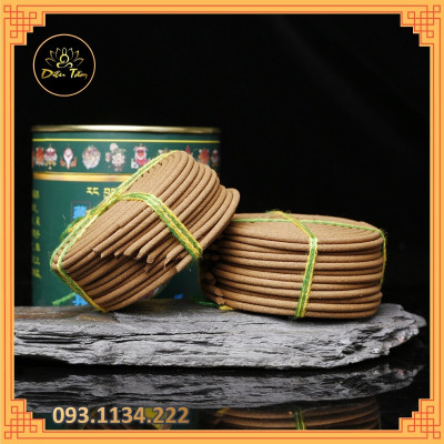 Trầm hương hương vòng Tây Tạng, thành phần nhang trầm hương sạch và thảo dược xông nhà đồ thờ cúng phong thủy