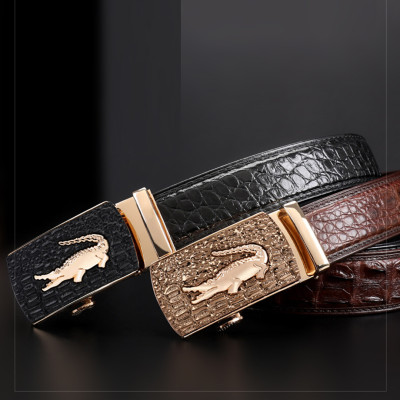 Thắt lưng nam da cá sấu - BEE GEE TL1011