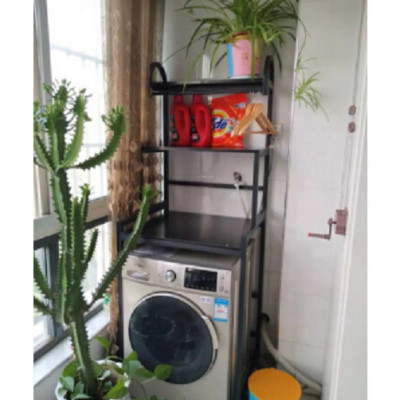 Kệ máy giặt 3 tầng cửa trước KMG02, khung thép dày dặn sơn tĩnh điện chống bong tróc, gỗ lõi xanh phủ melamine chống nước cực bền, tiết kiệm không gian,Sản xuất tại Việt Nam