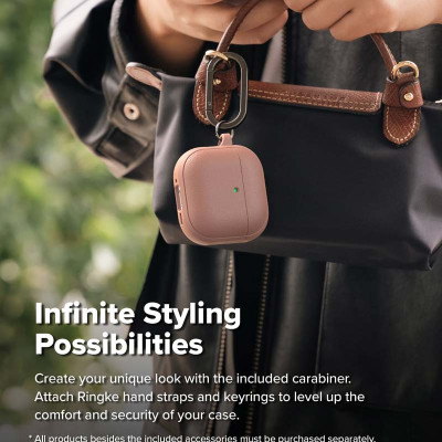 Vỏ ốp dành cho AirPods 4 RINGKE Onyx Magnetic - Hàng Chính Hãng