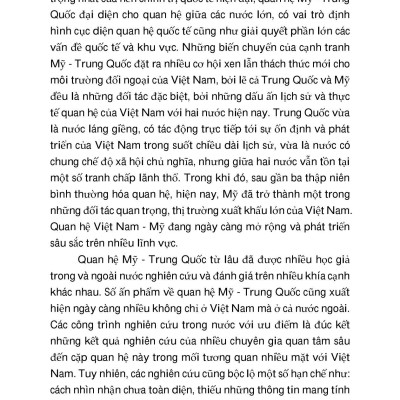 Quan Hệ Mỹ-Trung Quốc - Thăng Trầm Theo Dòng Lịch Sử, Văn Hóa