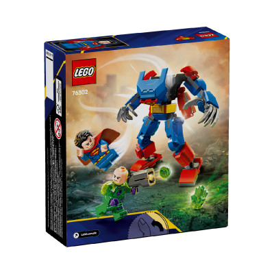 LEGO SUPERHEROES 76302Đồ Chơi Lắp Ráp Robot Siêu Nhân Đại Chiến Lex Luthor (120 chi tiết)