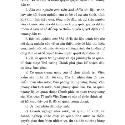 Luật Đầu tư công năm 2024