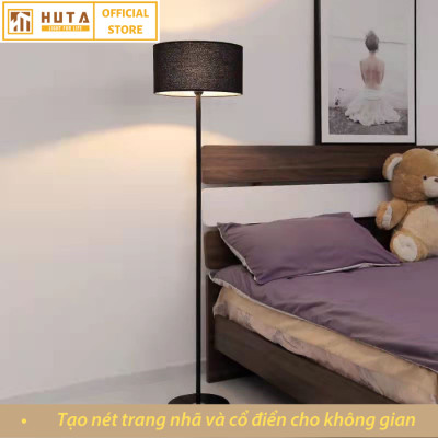 Đèn Cây Đứng HUTA KT4 Cao Cấp, Sang Trọng, Decor Trang Trí Phòng Ngủ, Sofa, Phòng Khách, Điều Chỉnh Độ Sáng, Bóng Led Ánh Sáng Vàng