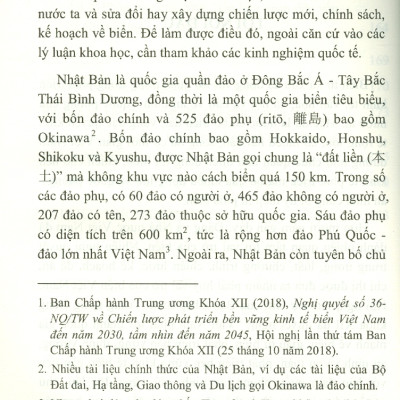 Kiến Tạo Quốc Gia Biển Mới Ở Nhật Bản (Sách chuyên khảo)