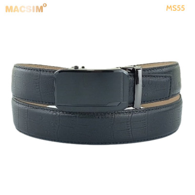 Thắt lưng nam da thật cao cấp nhãn hiệu Macsim MS54