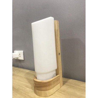 Đèn treo tường đế gỗ phối hợp bóng led 5w- đèn cầu thang- đèn dán ốp tường C5096 DT