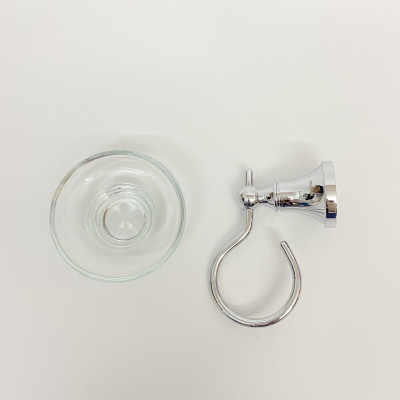 Lô xà bông khay đựng thủy tinh phòng tắm dòng Tyler Moen - 90026