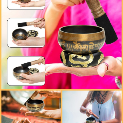 Chiêc bát tập Yoga, thiền 9,5cm