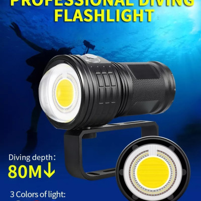 Đèn pin chống nước cao cấp cho thợ lặn TERINO T14 