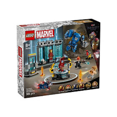 Đồ Chơi Lắp Ráp Bộ Sưu Tập Chiến Giáp Iron Man LEGO SUPERHEROES 76315 (384 chi tiết)