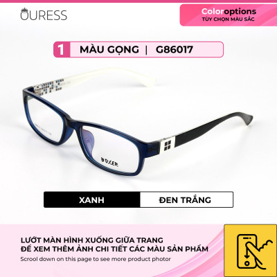 Gọng kính nhựa dẻo tr90 thời trang nam nữ Ouress 86017