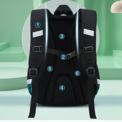 Balo học sinh cấp 1 và 2 siêu nhẹ chống gù chống nước cao cấp phong cách mới