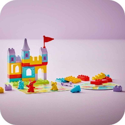 LEGO DUPLO 10450 Đồ Chơi Lắp Ráp Trò Chơi Lâu Đài Của Hopsy (47 chi tiết)