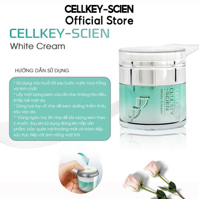 Bộ Dưỡng Trắng Da Tế Bào Gốc Hàn Quốc Cấp Ẩm Kiềm Dầu Xóa Nhăn Phục Hồi Trẻ Hoá Da Và Chống Lão Hoá Cellkey-Scien (210ml)