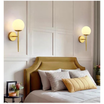 Combo 2c đèn tường kèm bóng led 5w DT