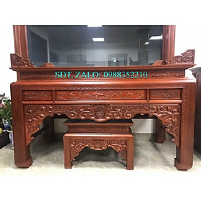 bàn thờ chân 14cm gỗ hương đá